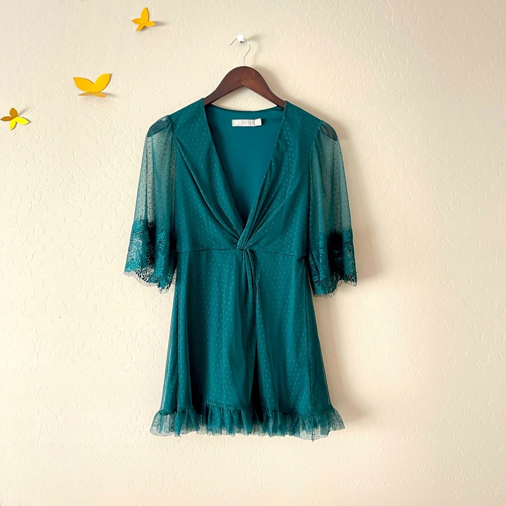 Asos lace mini dress